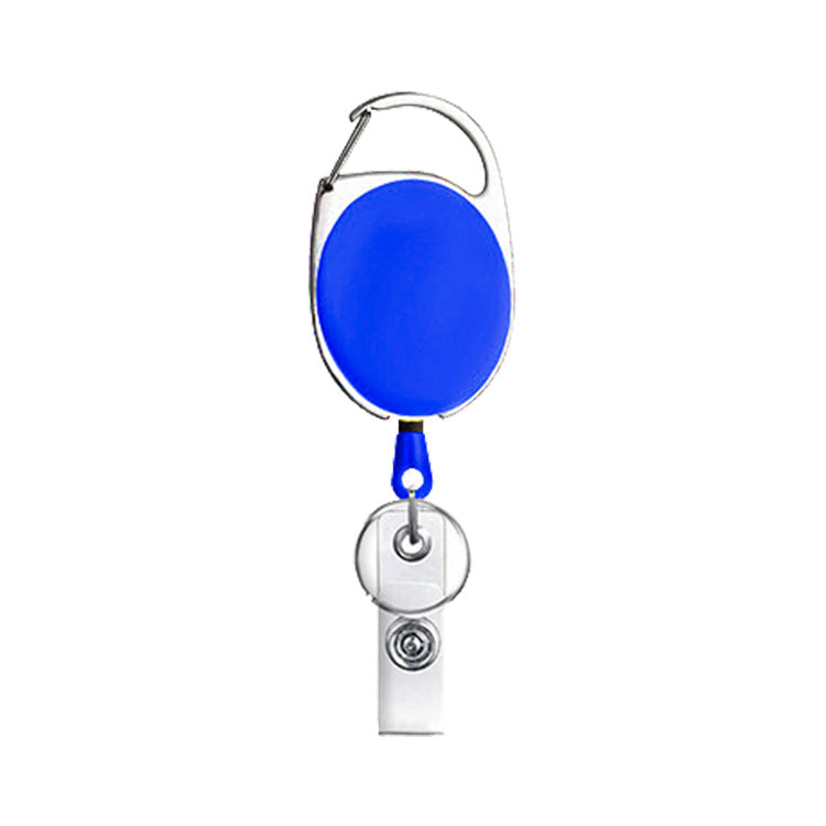 Wholesale Colorful Zinc Alloy Telescopic High Rebound Easy Pull Keychain Card Holder